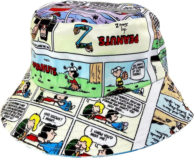 Peanuts Cartoon Collection, Unisex Character Bucket Hats